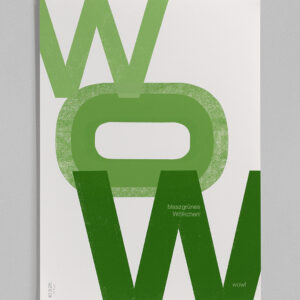 Letterpress-Print fnuff Mayröcker