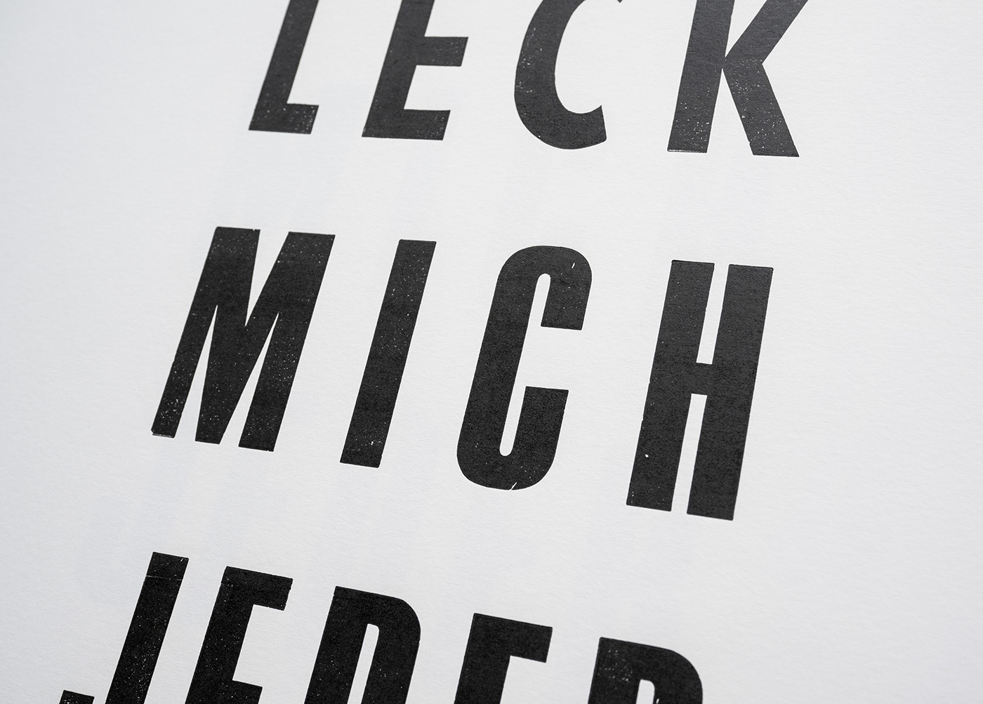 LECK MICH JEDER MANN - Jedermannplakat – Bild 4